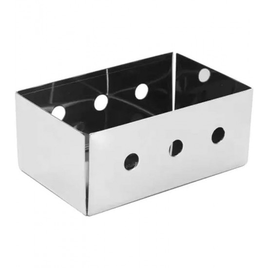Porta Sachê 9,5cm Por 5,5cm Por 4cm De Aço Inox Mimo Style